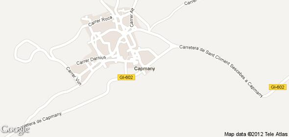 Imagen de Capmany mapa 17750 3 