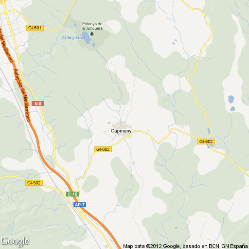 Imagen de Capmany mapa 17750 5 