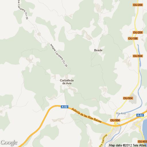 Imagen de Carballeda mapa 32330 1 