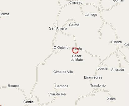 Imagen de Carballiño mapa 32500 3 