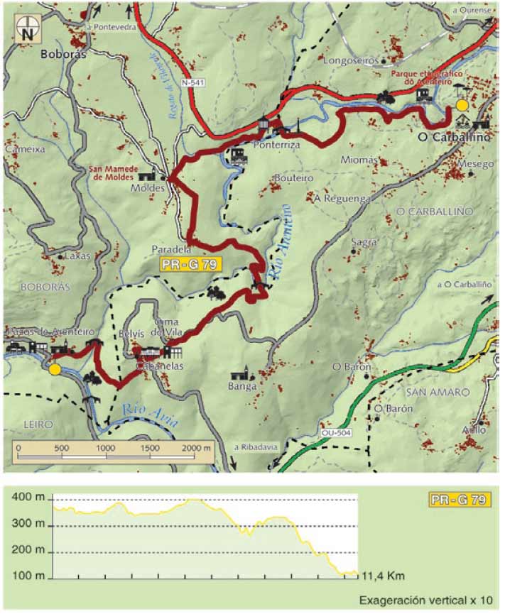 Imagen de Carballiño mapa 32500 5 