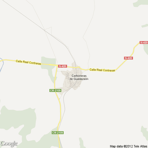Imagen de Carboneras de Guadazaón mapa 16350 2 