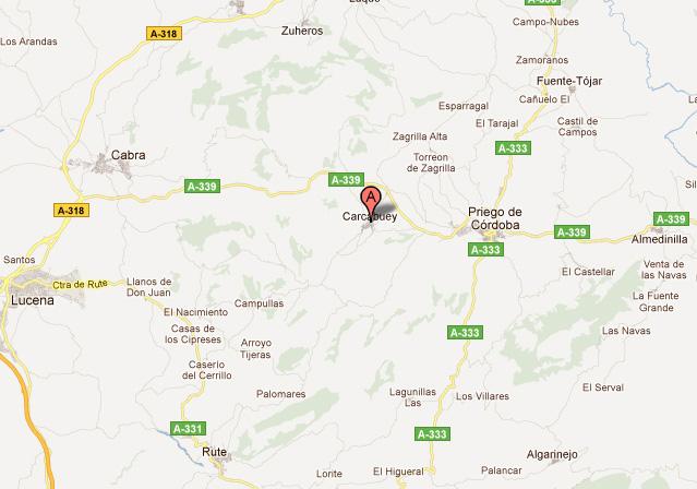Imagen de Carcabuey mapa 14810 2 