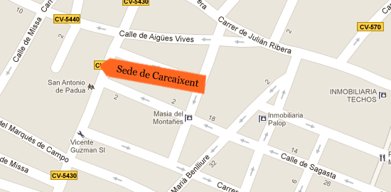 Imagen de Carcaixent mapa 46740 3 