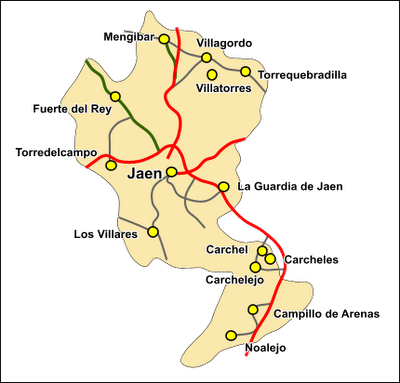 Imagen de Cárcheles mapa 23192 2 