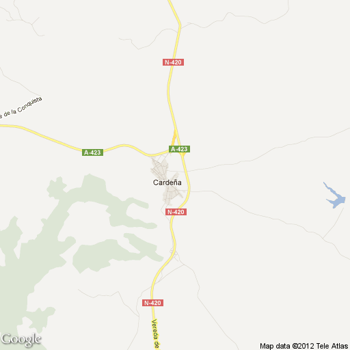 Imagen de Cardeña mapa 14445 1 