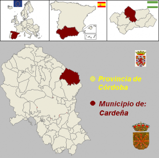 Imagen de Cardeña mapa 14445 2 