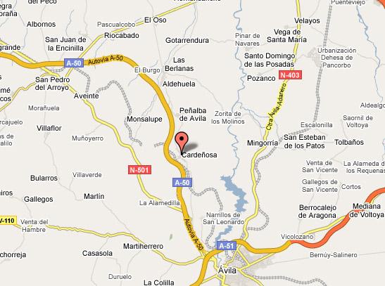 Imagen de Cardeñosa mapa 05320 5 