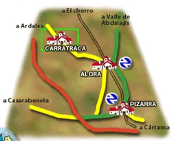Imagen de Carratraca mapa 29551 3 