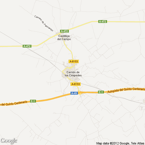 Imagen de Carrión de los Céspedes mapa 41820 1 