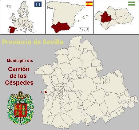 Imagen de Carrión de los Céspedes mapa 41820 2 