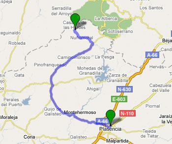 Imagen de Casares de las Hurdes mapa 10628 5 