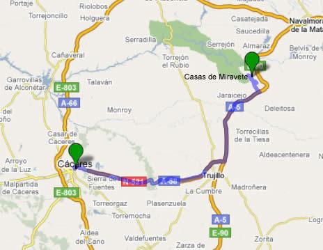 Imagen de Casas de Miravete mapa 10360 4 