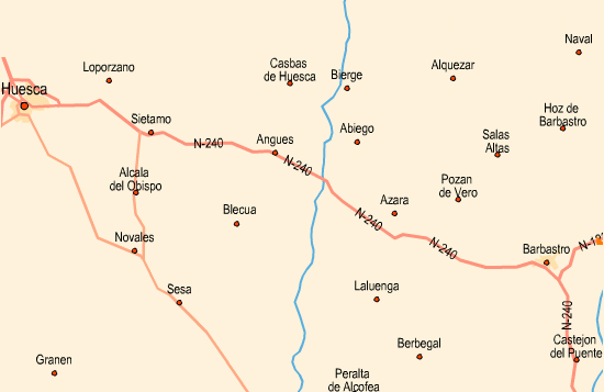 Imagen de Casbas de Huesca mapa 22142 6 