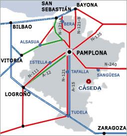 Imagen de Cáseda mapa 31490 2 