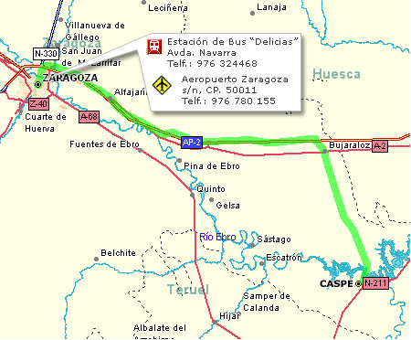 Imagen de Caspe mapa 50700 3 