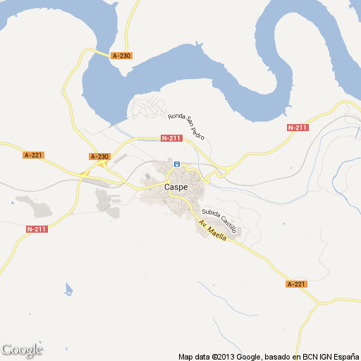 Imagen de Caspe mapa 50700 5 