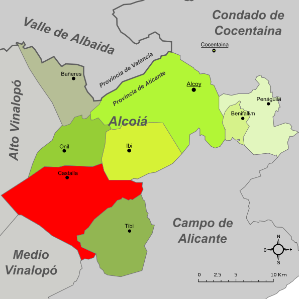 Imagen de Castalla mapa 03420 4 