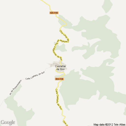 Imagen de Castañar de Ibor mapa 10340 2 