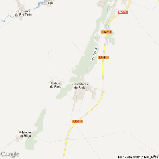 Imagen de Castañares de Rioja mapa 26240 1 