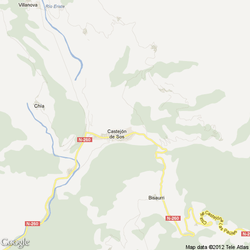 Imagen de Castejón de Sos mapa 22466 2 