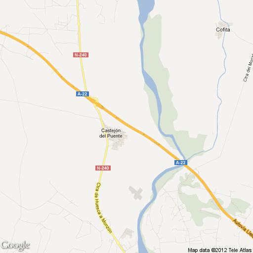 Imagen de Castejón del Puente mapa 22310 1 