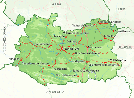 Imagen de Castellar de Santiago mapa 13750 4 
