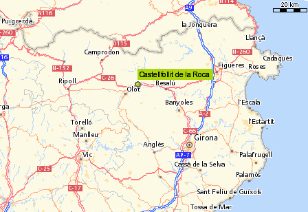 Imagen de Castellfollit de la Roca mapa 17856 1 
