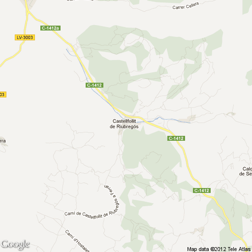 Imagen de Castellfollit de Riubregós mapa 08283 1 
