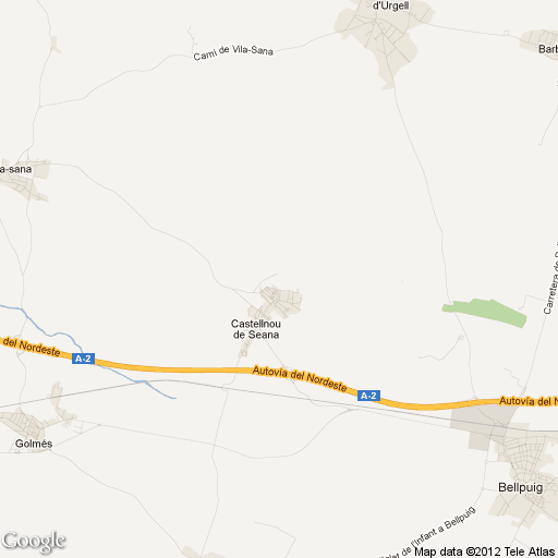 Imagen de Castellnou de Seana mapa 25265 1 
