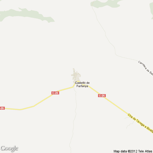 Imagen de Castelló de Farfanya mapa 25136 1 