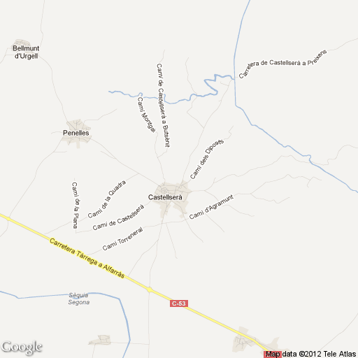Imagen de Castellserà mapa 25334 1 
