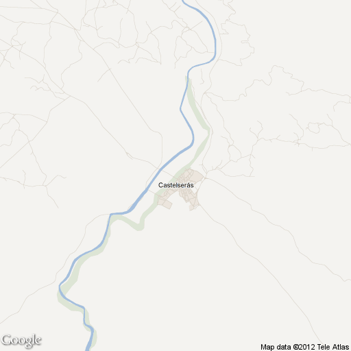 Imagen de Castelserás mapa 44630 2 