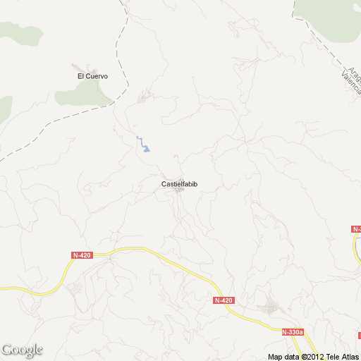 Imagen de Castielfabib mapa 46141 1 