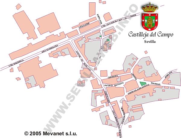 Imagen de Castilleja del Campo mapa 41810 1 
