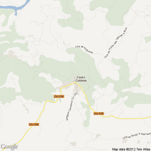 Imagen de Castro Caldelas mapa 32760 2 