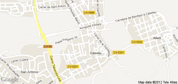 Imagen de Catadau mapa 46196 2 