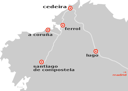Imagen de Cedeira mapa 15350 2 