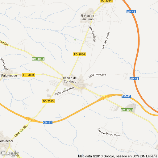 Imagen de Cedillo del Condado mapa 45214 1 