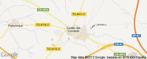 Imagen de Cedillo del Condado mapa 45214 2 