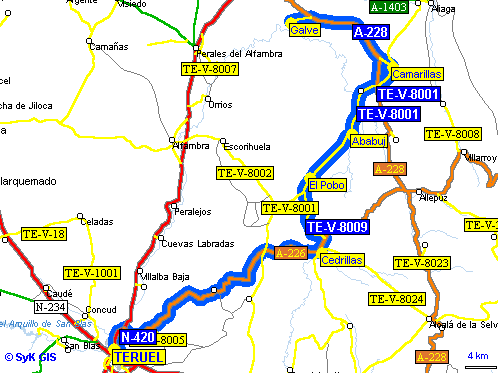 Imagen de Cedrillas mapa 44147 5 