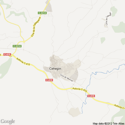 Imagen de Cehegín mapa 30430 2 