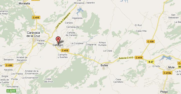 Imagen de Cehegín mapa 30430 6 
