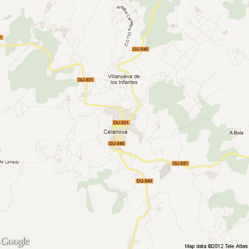 Imagen de Celanova mapa 32800 1 