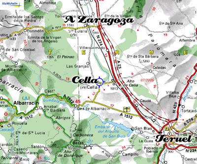 Imagen de Cella mapa 44370 2 