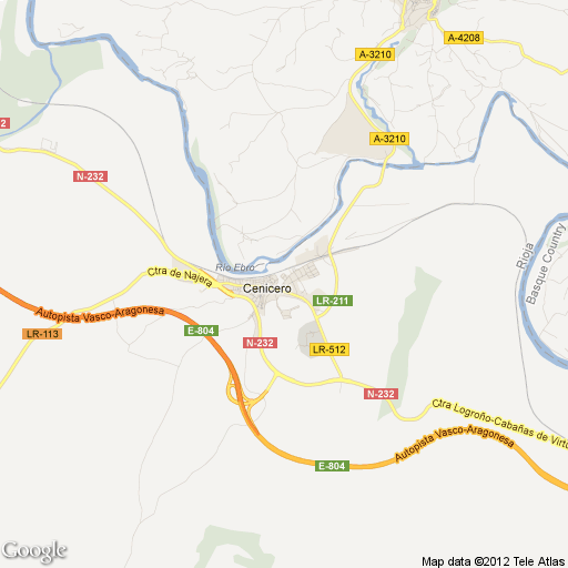 Imagen de Cenicero mapa 26350 2 