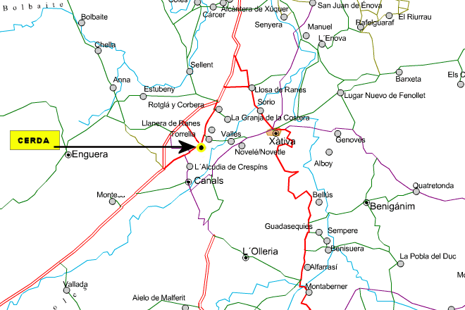 Imagen de Cerdà mapa 46813 6 