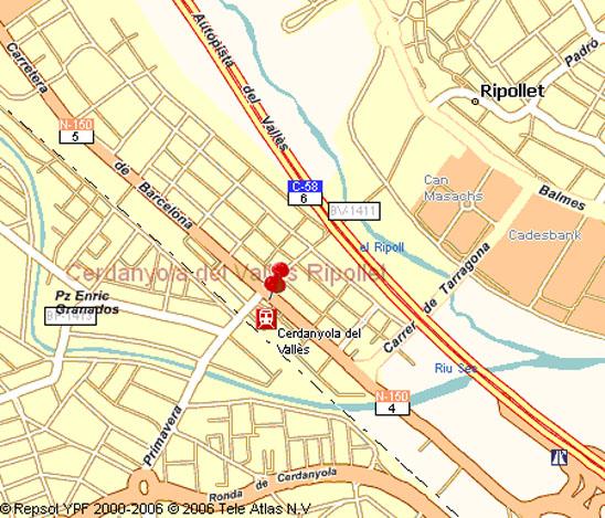 Imagen de Cerdanyola del Vallès mapa 08290 3 