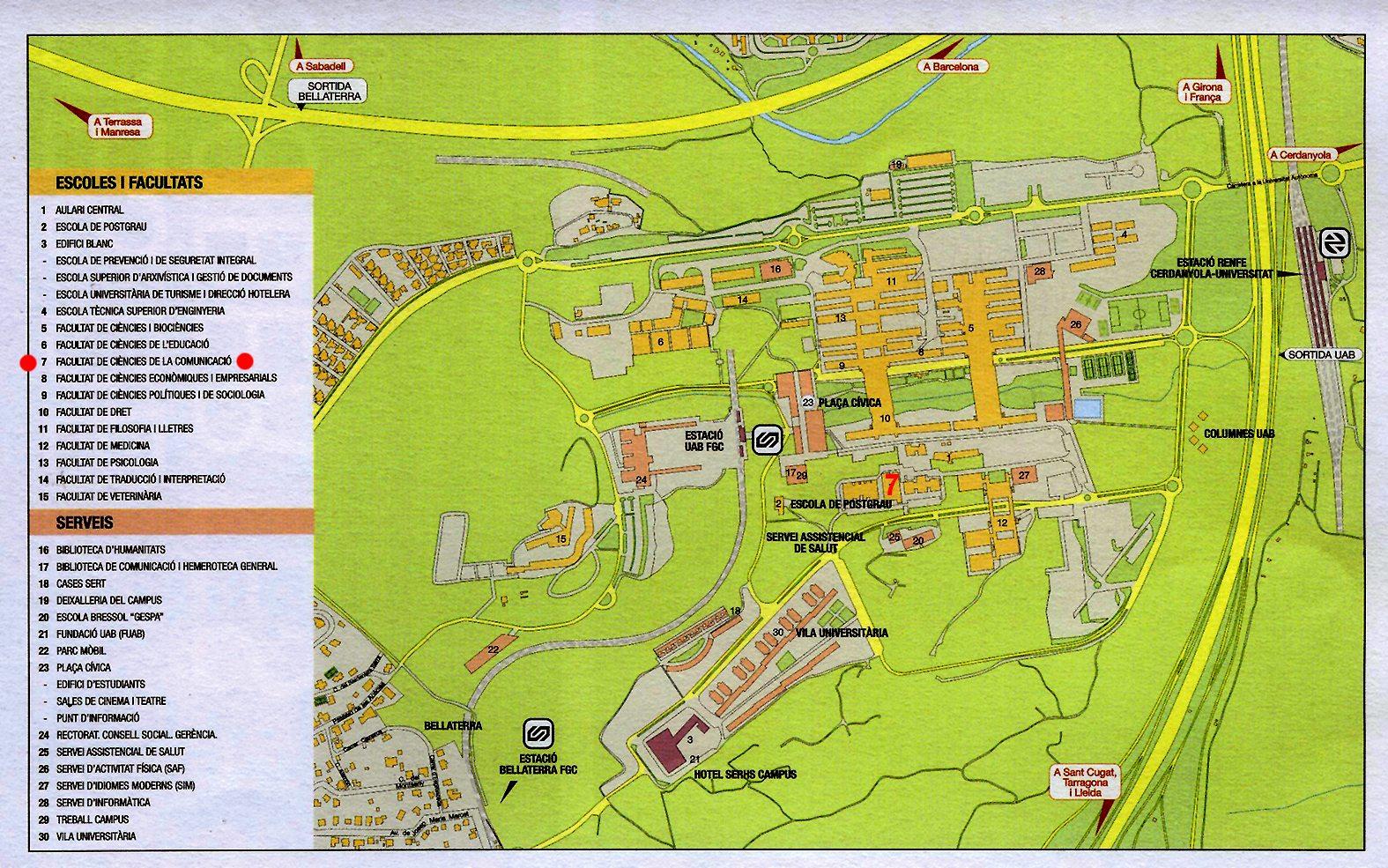 Imagen de Cerdanyola del Vallès mapa 08290 6 