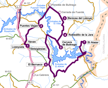 Imagen de Cervera de Buitrago mapa 28193 4 